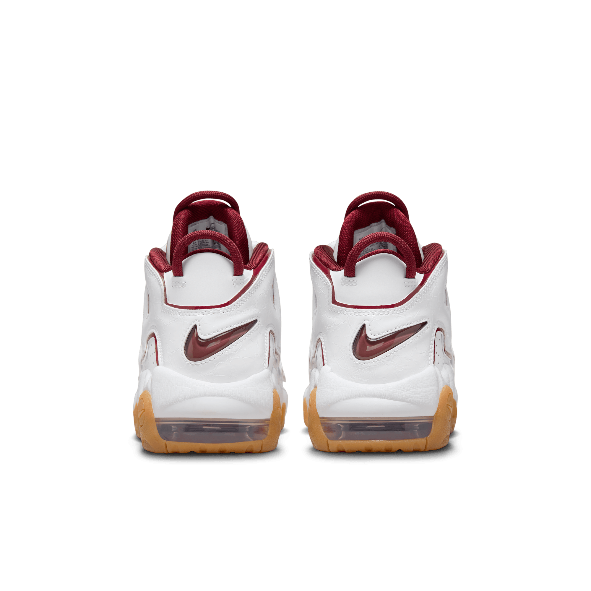 Big Kids' Nike Air More Uptempo “Team Red/Gum”