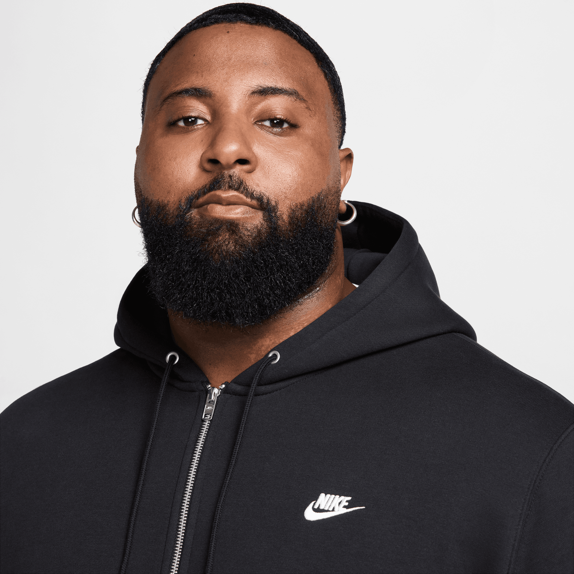 Men's Nike Club Full-Zip Fleece Hoodie