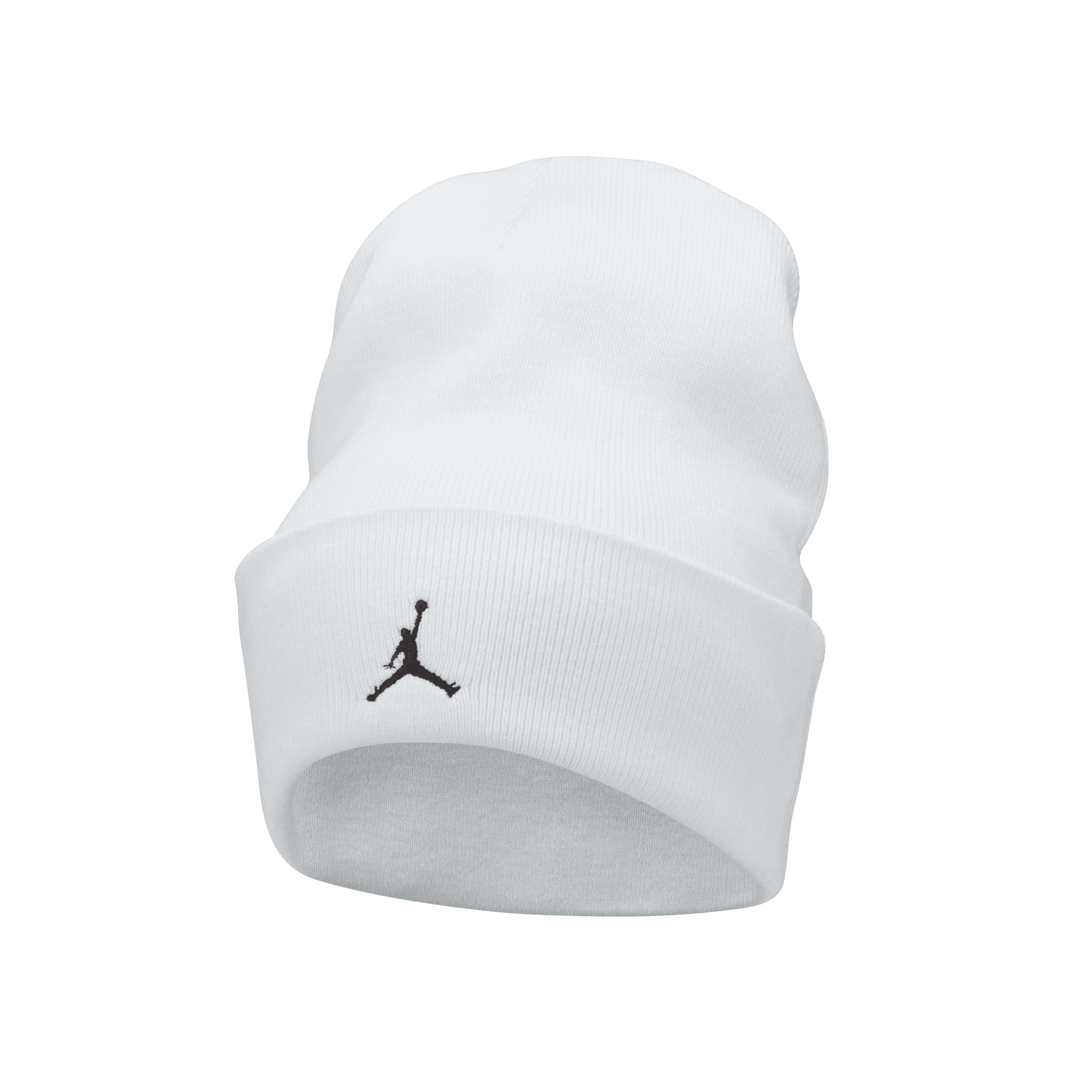 Jordan Peak Essential Beanie "White Black" (Unisex)