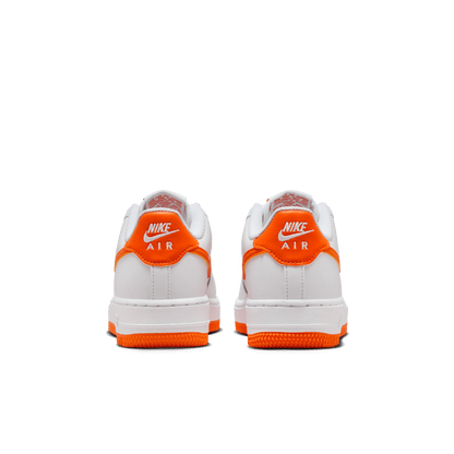 Big Kids' Nike Air Force 1  "White Safety Orange"