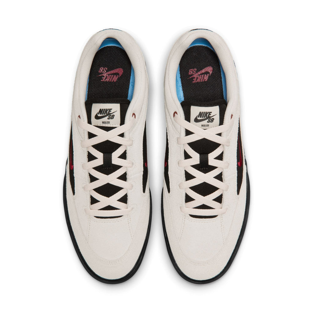 Nike SB Malor Light Orewood Brown/Team Red/Black Shoes