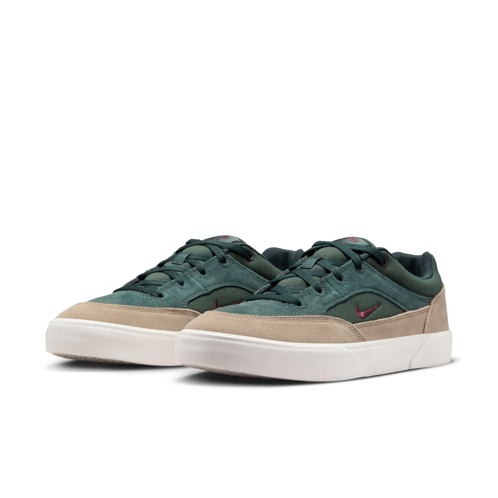 Nike SB Malor Seaweed/Burgundy Crush/Khaki/Phantom Shoes