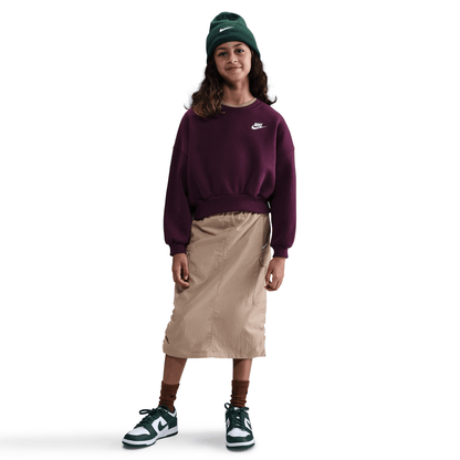 Big Kids' Nike Sportswear Club Fleece Crew-Neck Sweatshirt "Unisex"