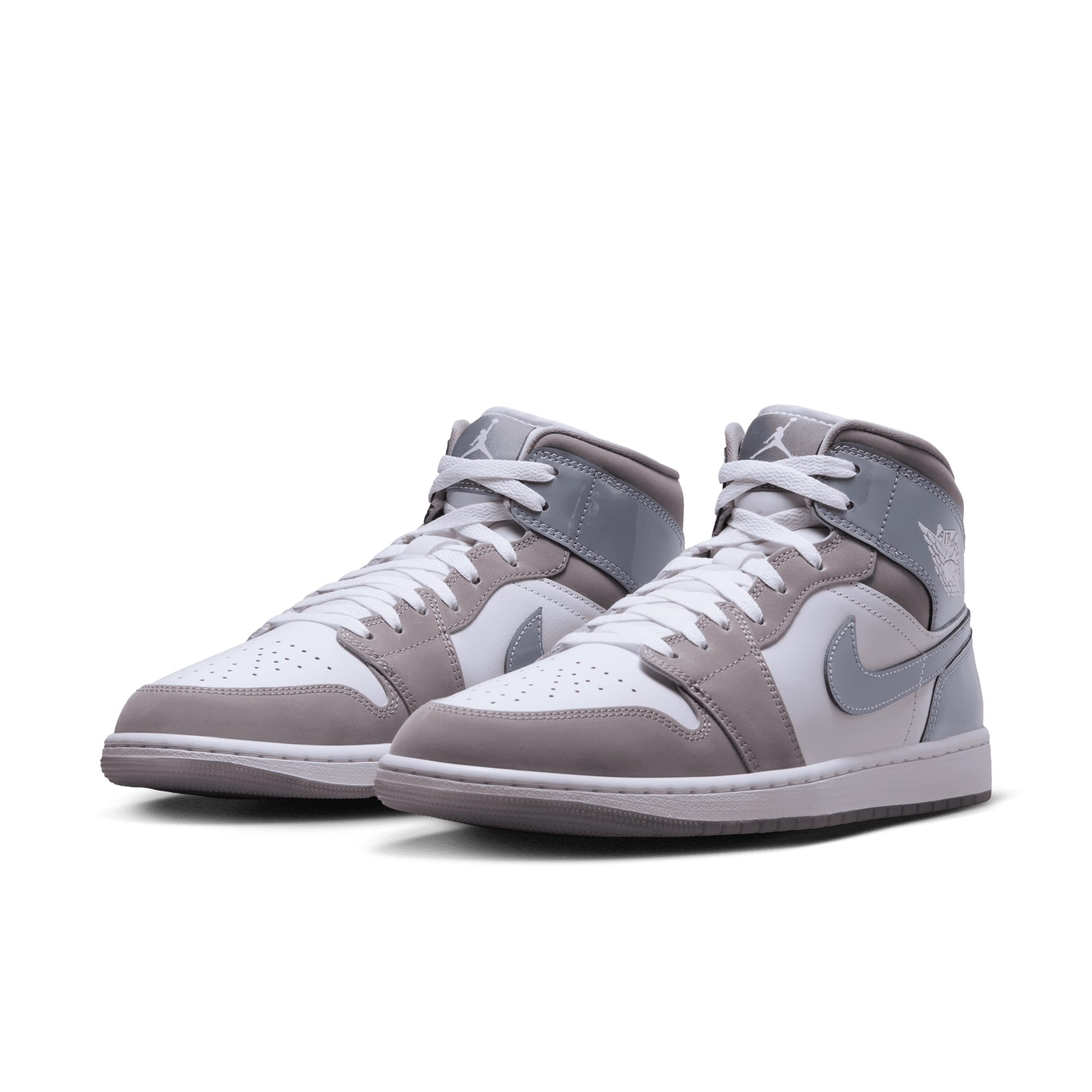 Men's Air Jordan 1 Mid SE  "White Cool Grey"