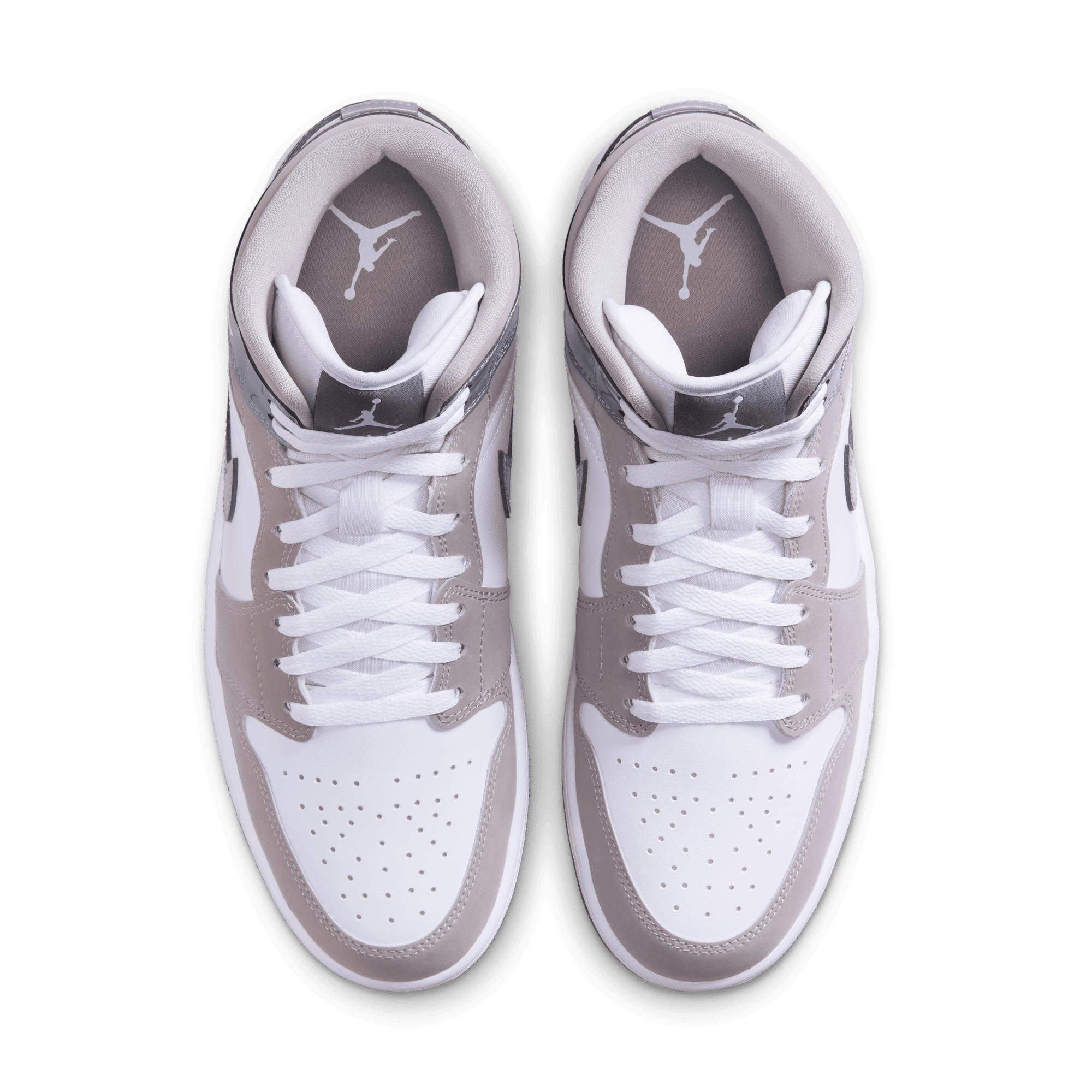 Men's Air Jordan 1 Mid SE  "White Cool Grey"