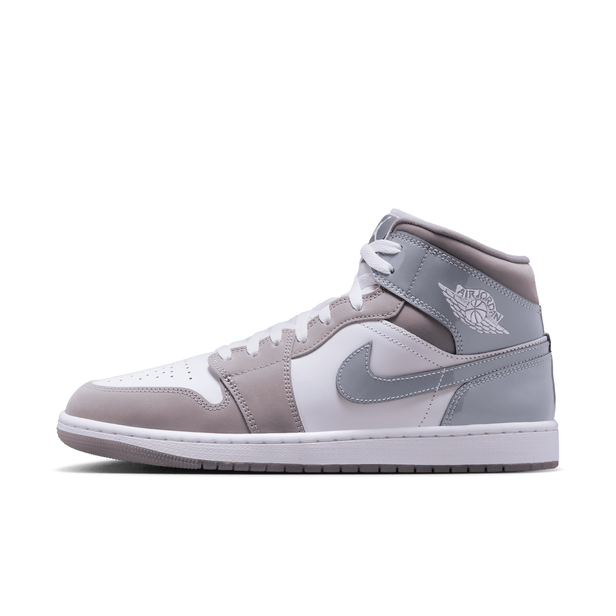 Men's Air Jordan 1 Mid SE  "White Cool Grey"