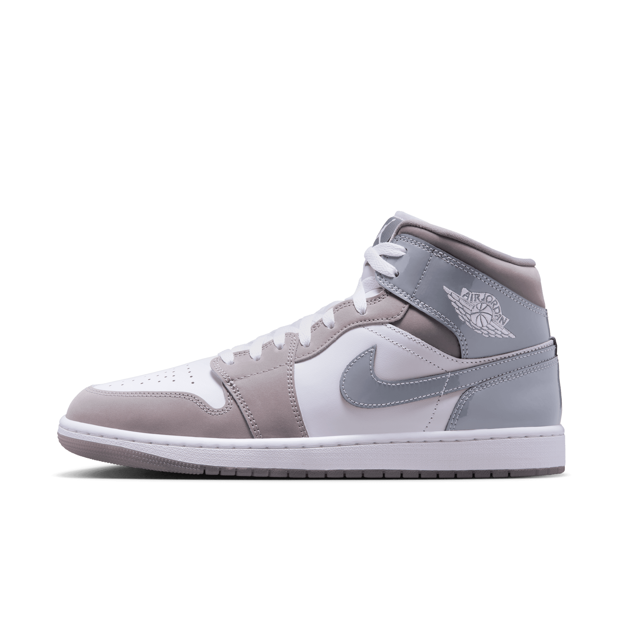 Men's Air Jordan 1 Mid SE  "White Cool Grey"