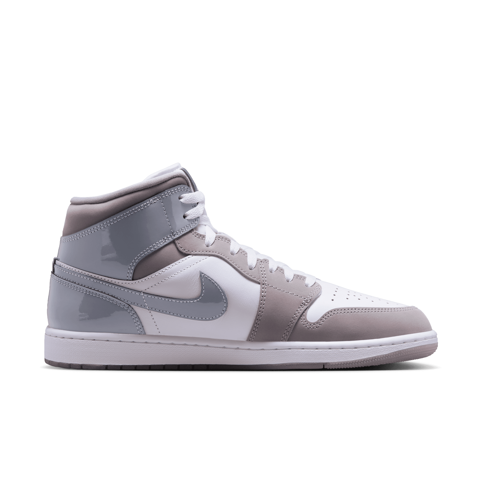 Men's Air Jordan 1 Mid SE  "White Cool Grey"