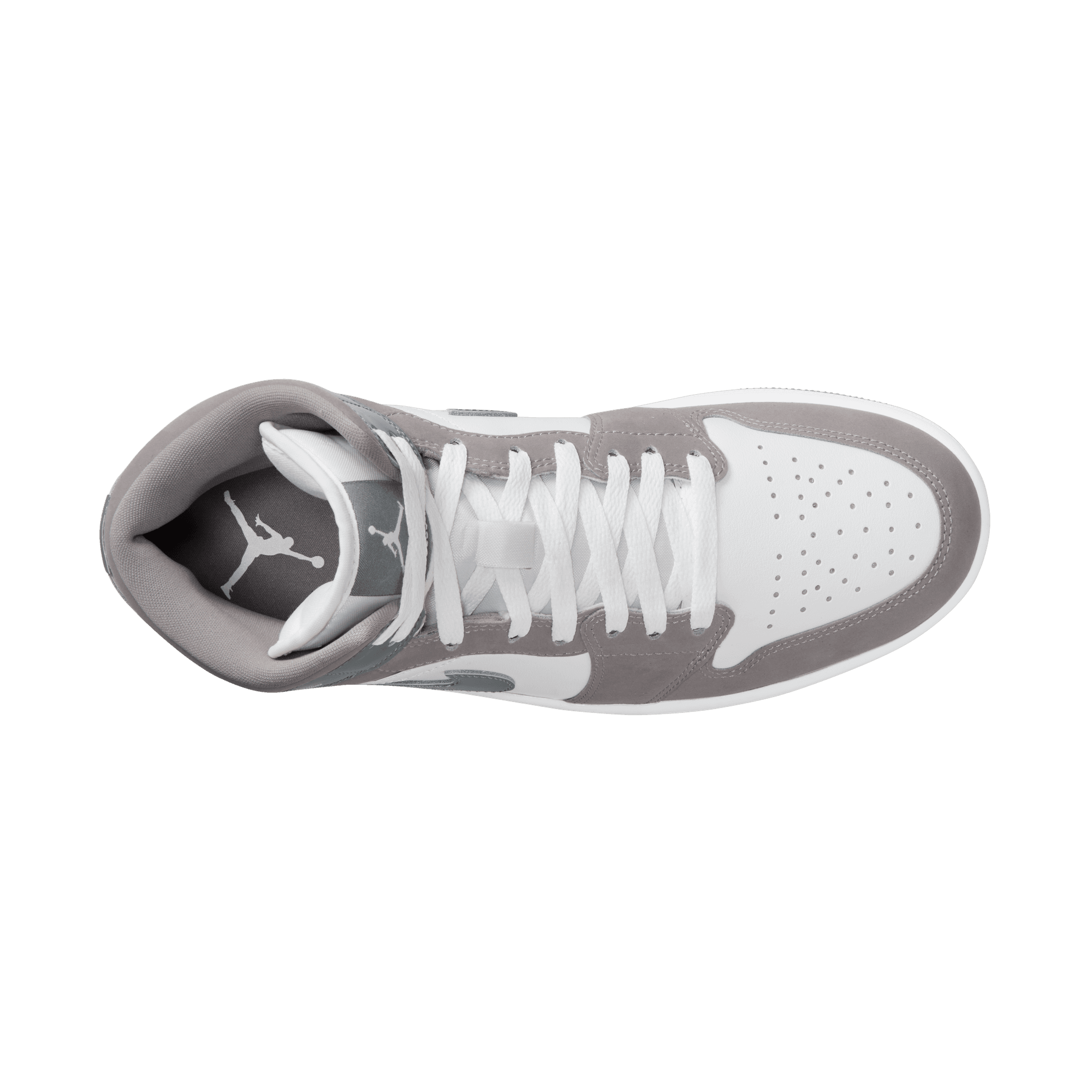 Men's Air Jordan 1 Mid SE  "White Cool Grey"