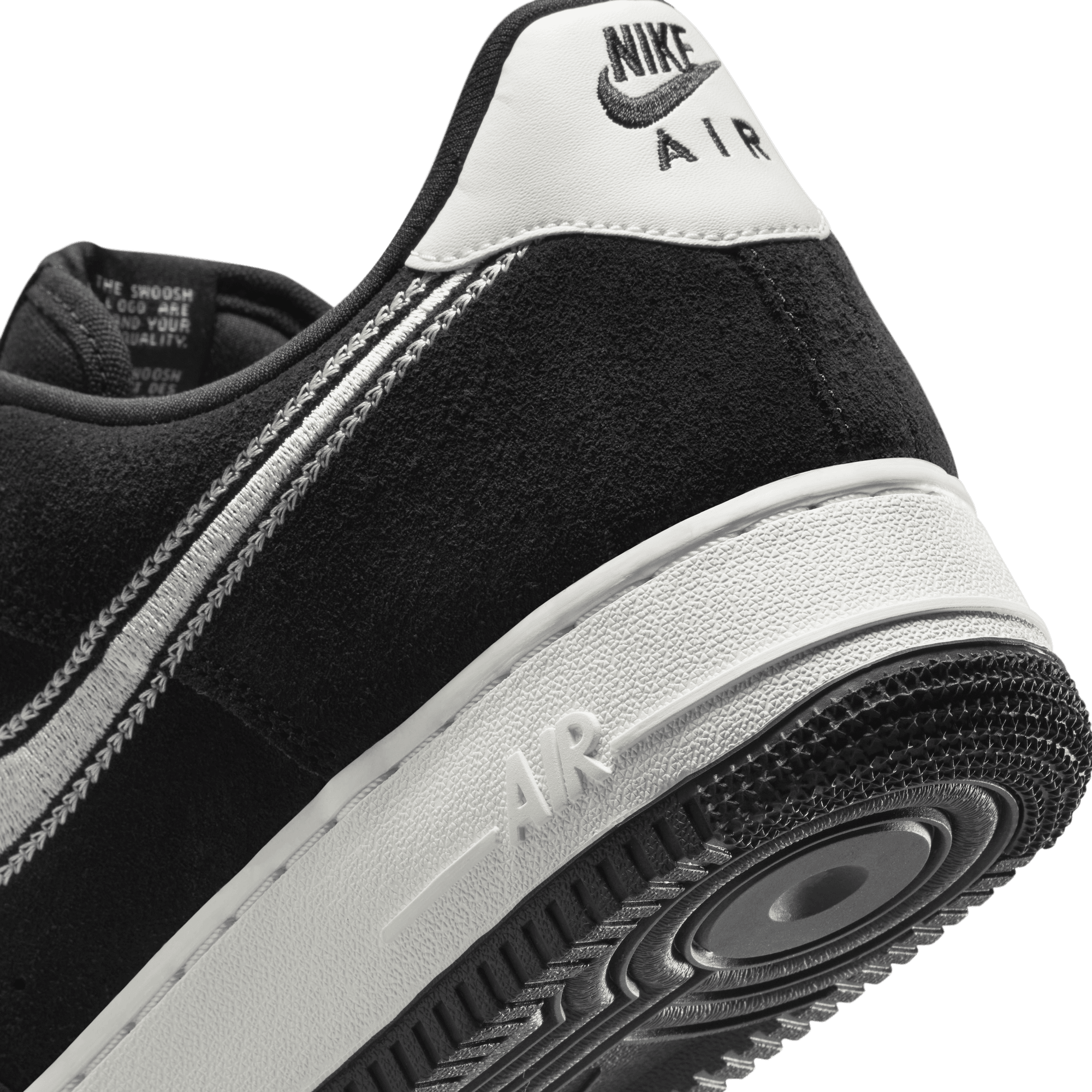 Men's Nike Air Force 1 '07 LV8 "Black Sail Embroidered"