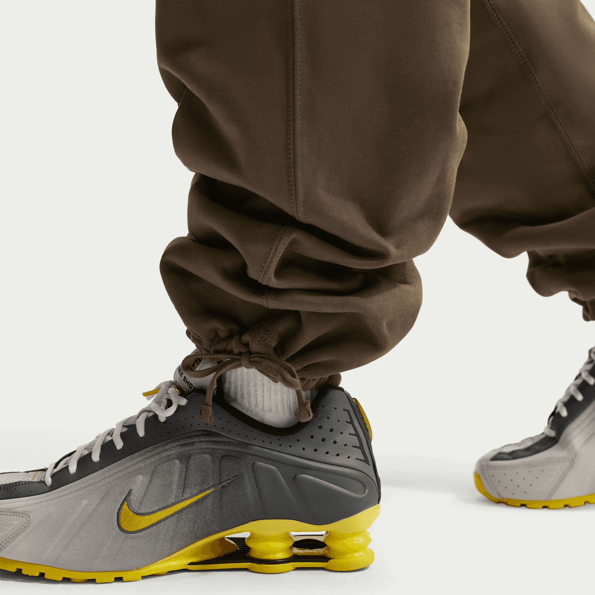 Men's Nike Solo Swoosh Fleece Open-Hem Pants