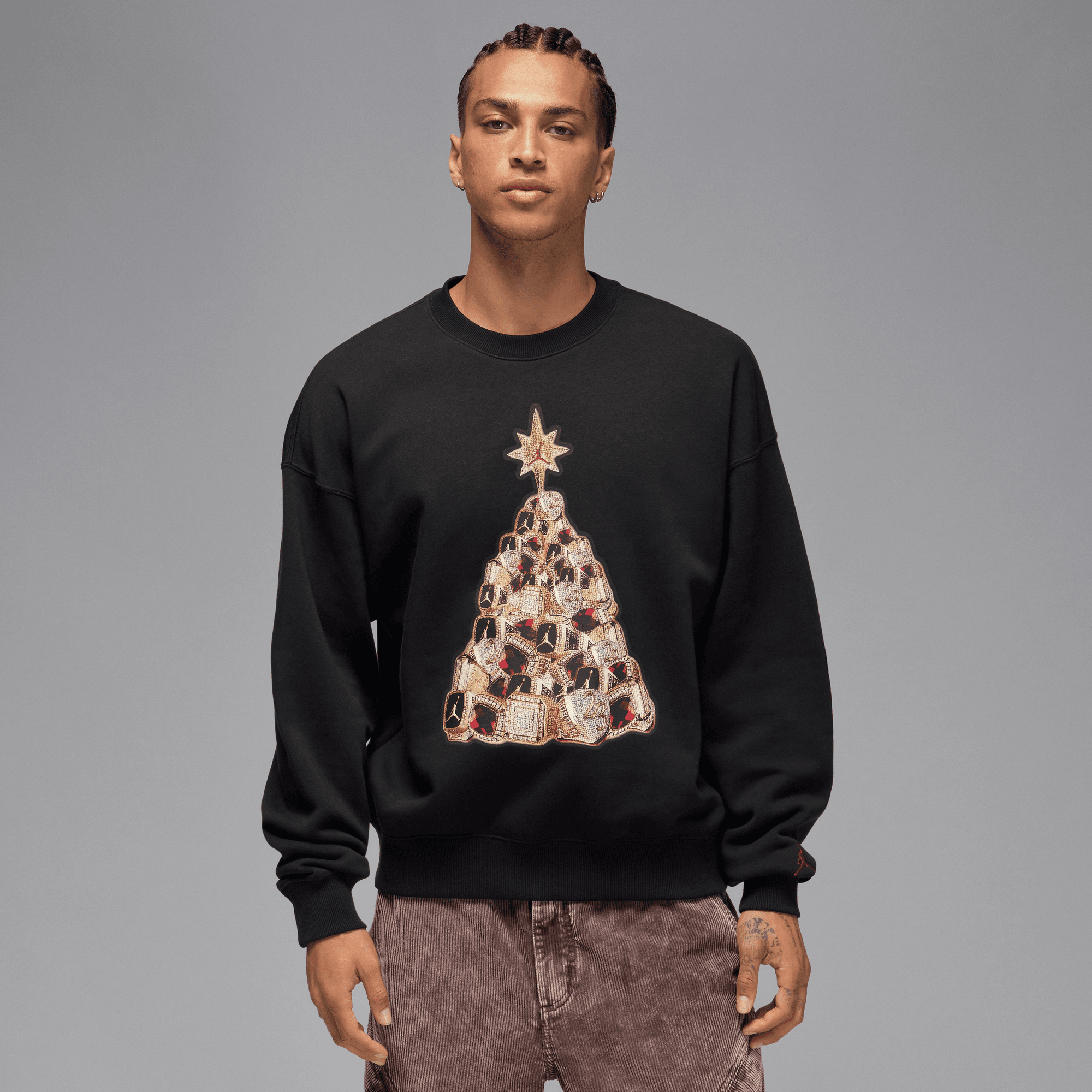 Men's Jordan Brooklyn Fleece Crew-neck Sweatshirt