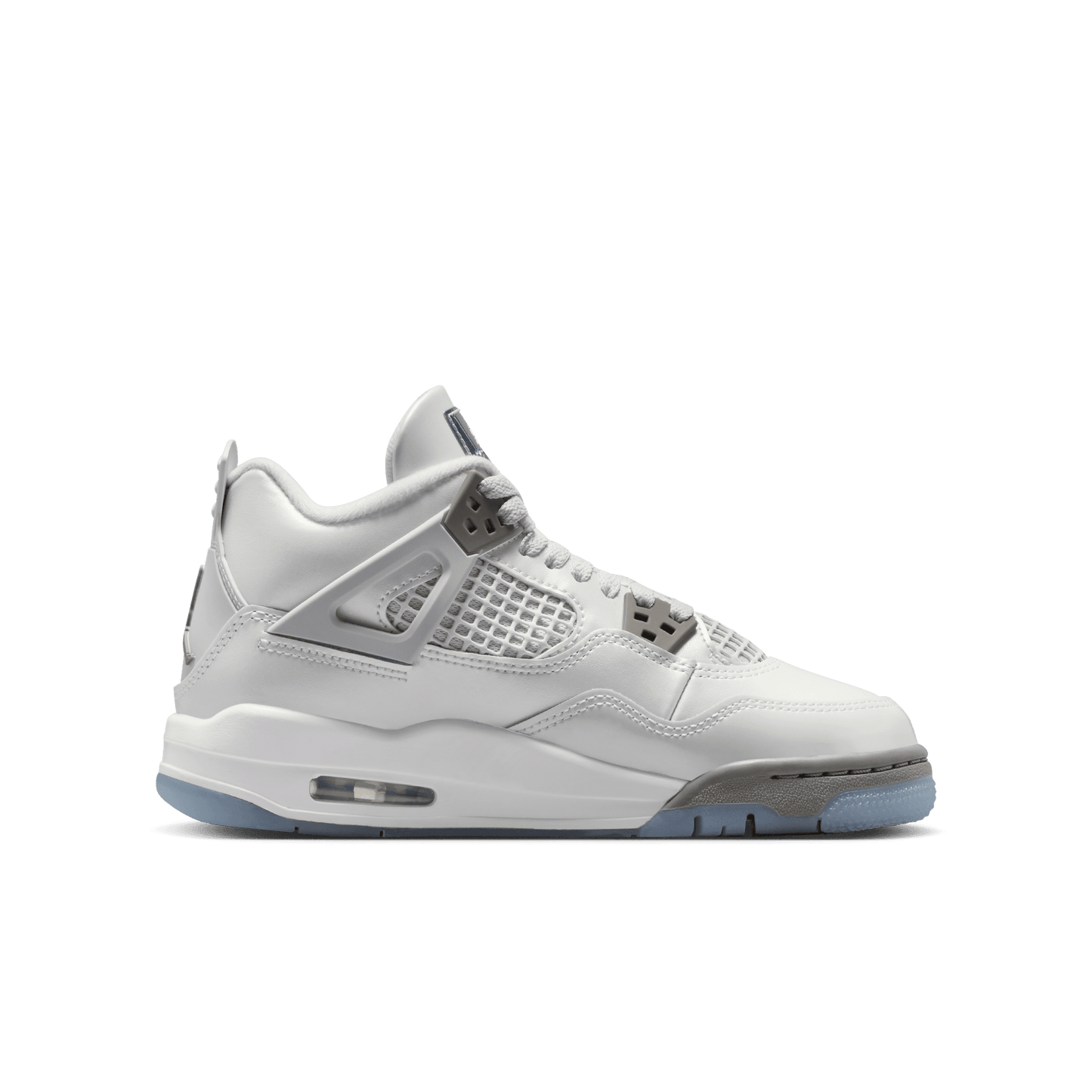 Big Kids' Air Jordan 4 Retro "Blue Chill"
