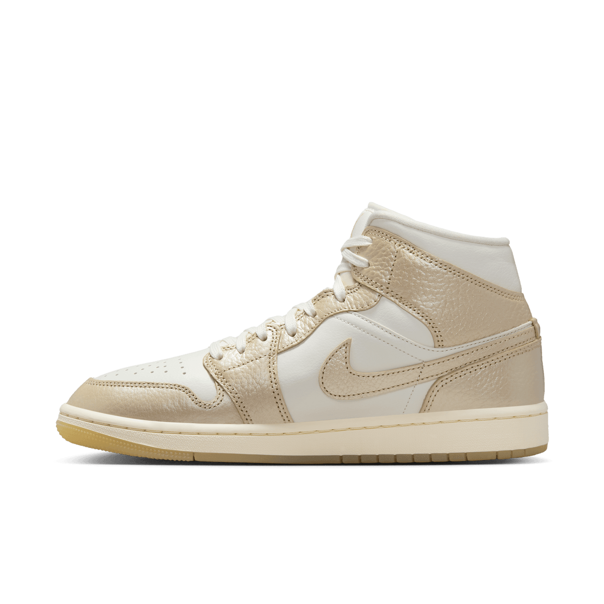 Women's Air Jordan 1 Mid SE "Metallic Team Gold"