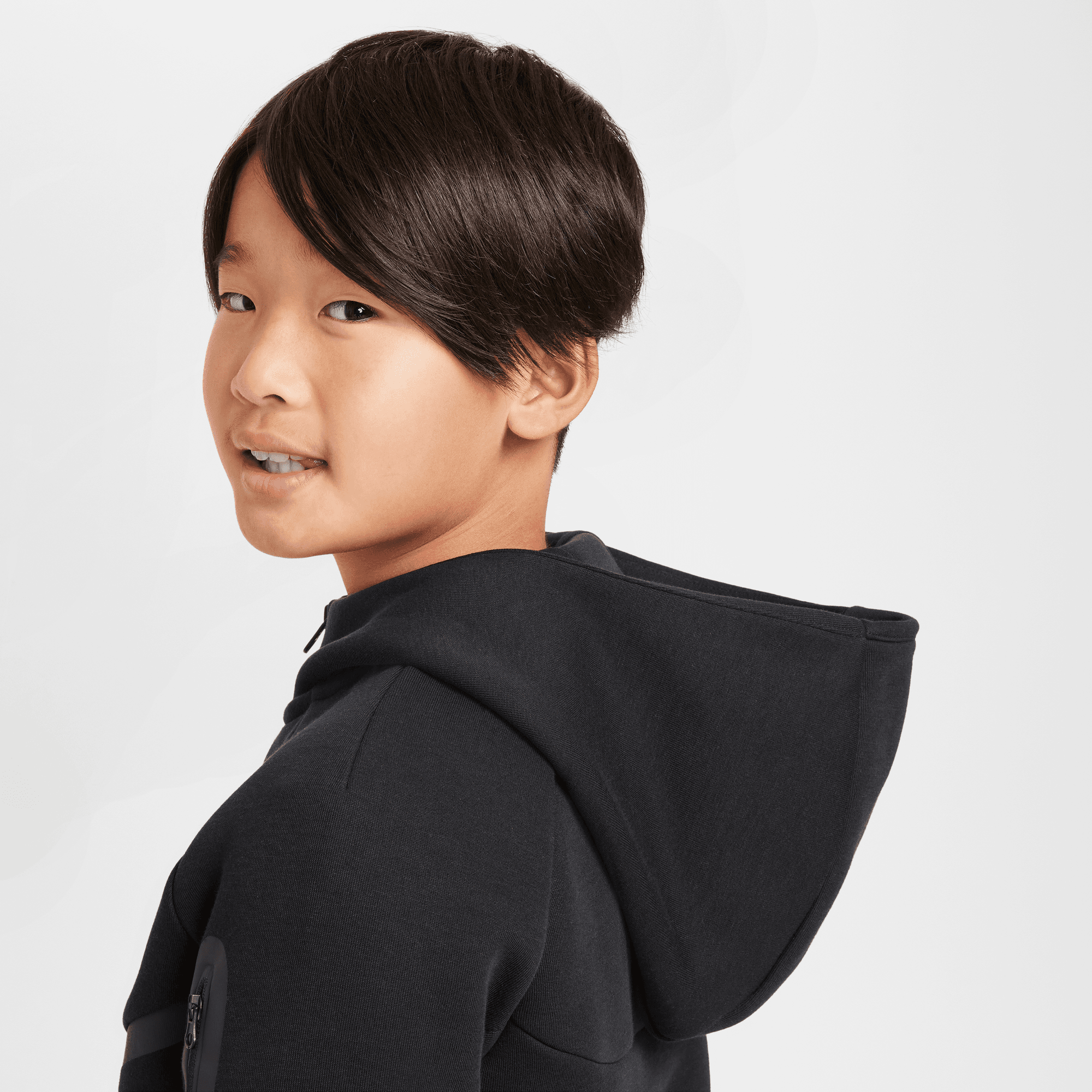 Big Kids' Nike Sportswear Tech Fleece Full-Zip Hoodie "Unisex"