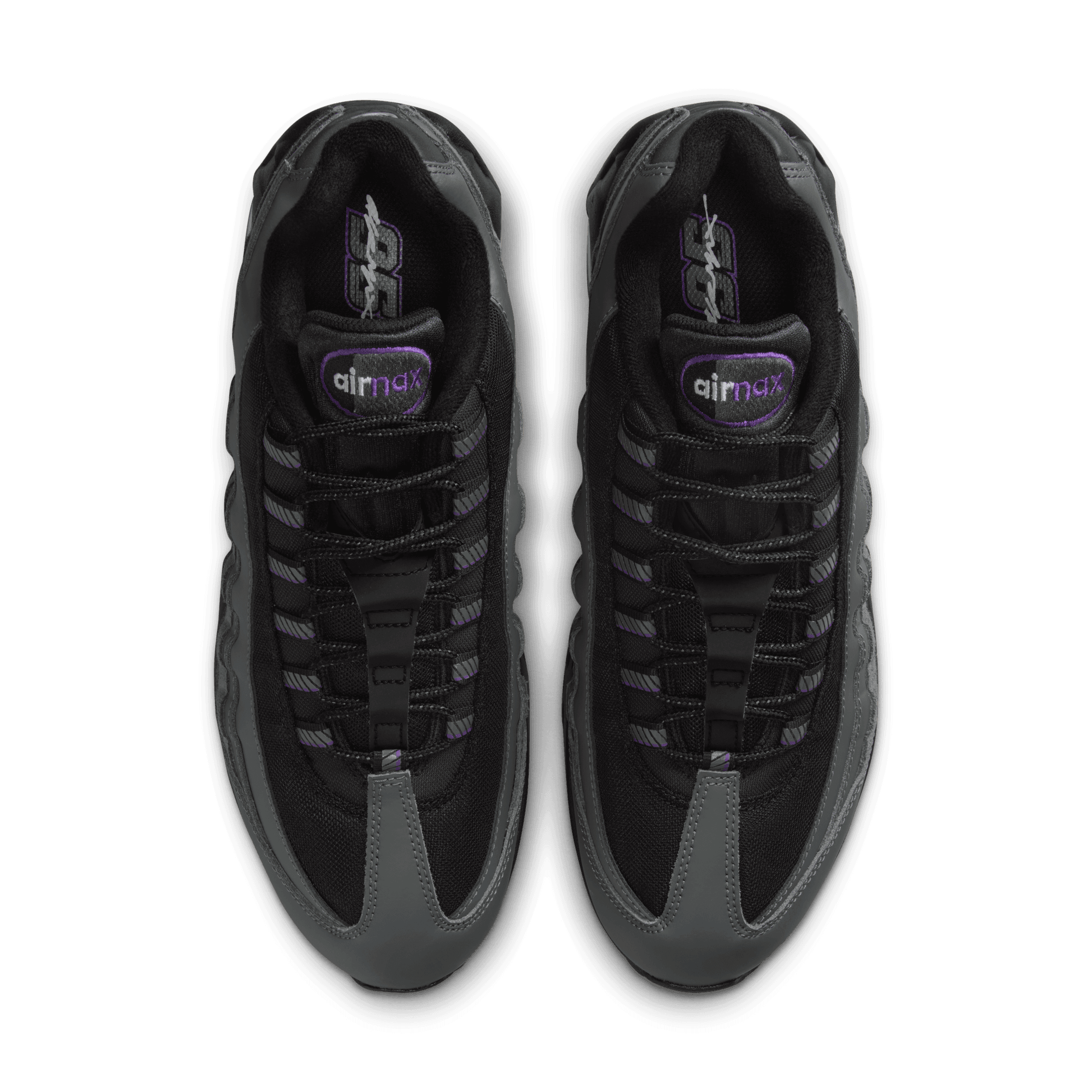 Men's Nike Air Max 95 Big Bubble "Iron Grey Wild Grape"