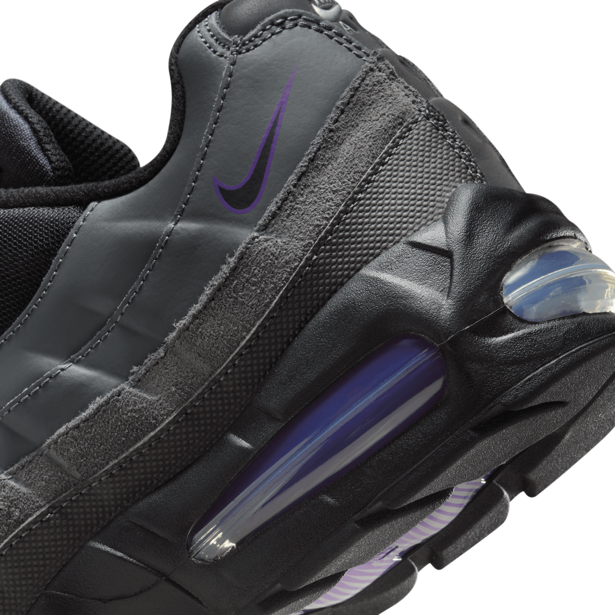 Men's Nike Air Max 95 Big Bubble "Iron Grey Wild Grape"