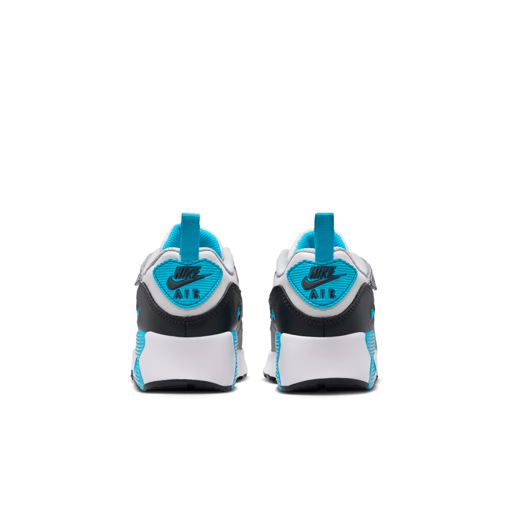 Little Kids' Nike Air Max 90 EasyOn "Platinum Tint Blue Lightning"
