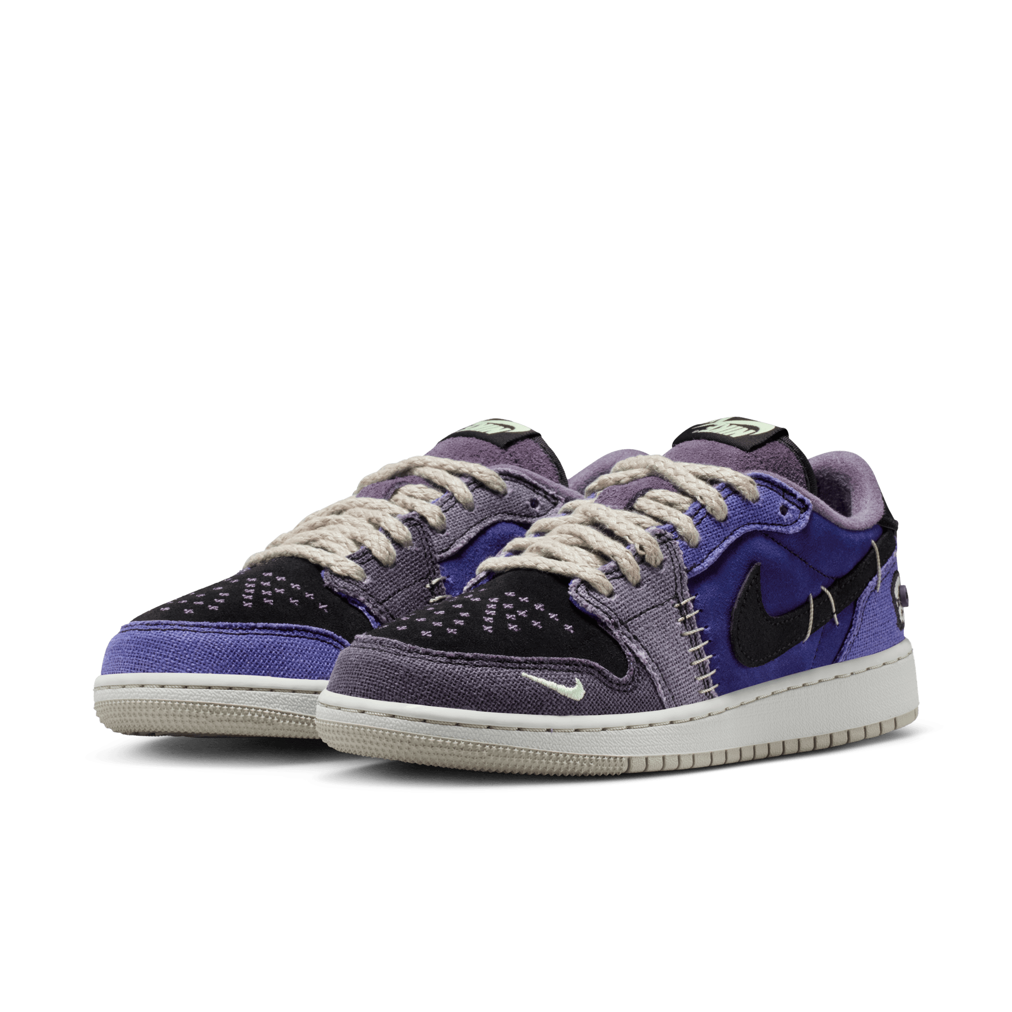 Big Kids' Air Jordan 1 Retro Low OG  Zion Williamson's "Voodoo Alternate"