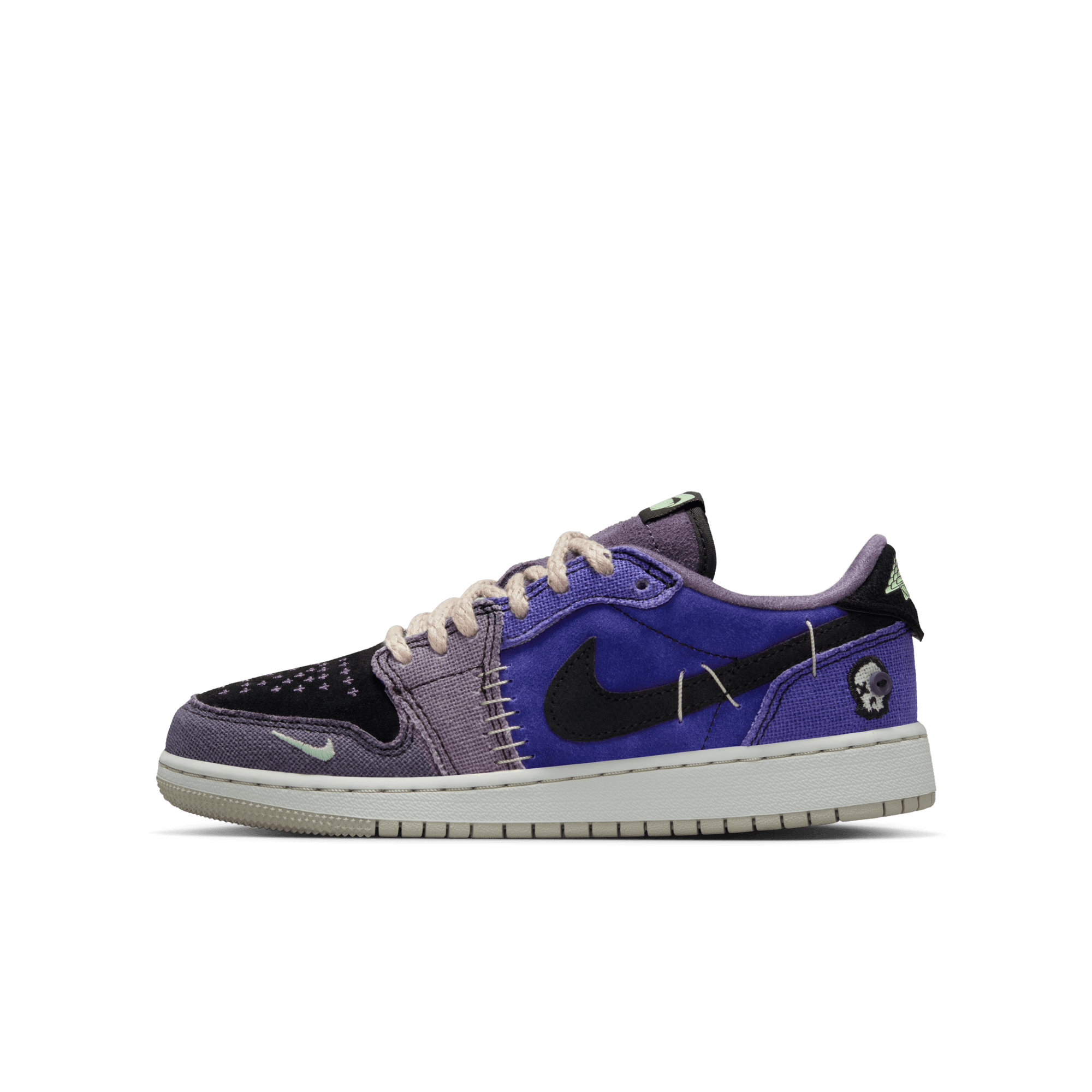 Big Kids' Air Jordan 1 Retro Low OG  Zion Williamson's "Voodoo Alternate"