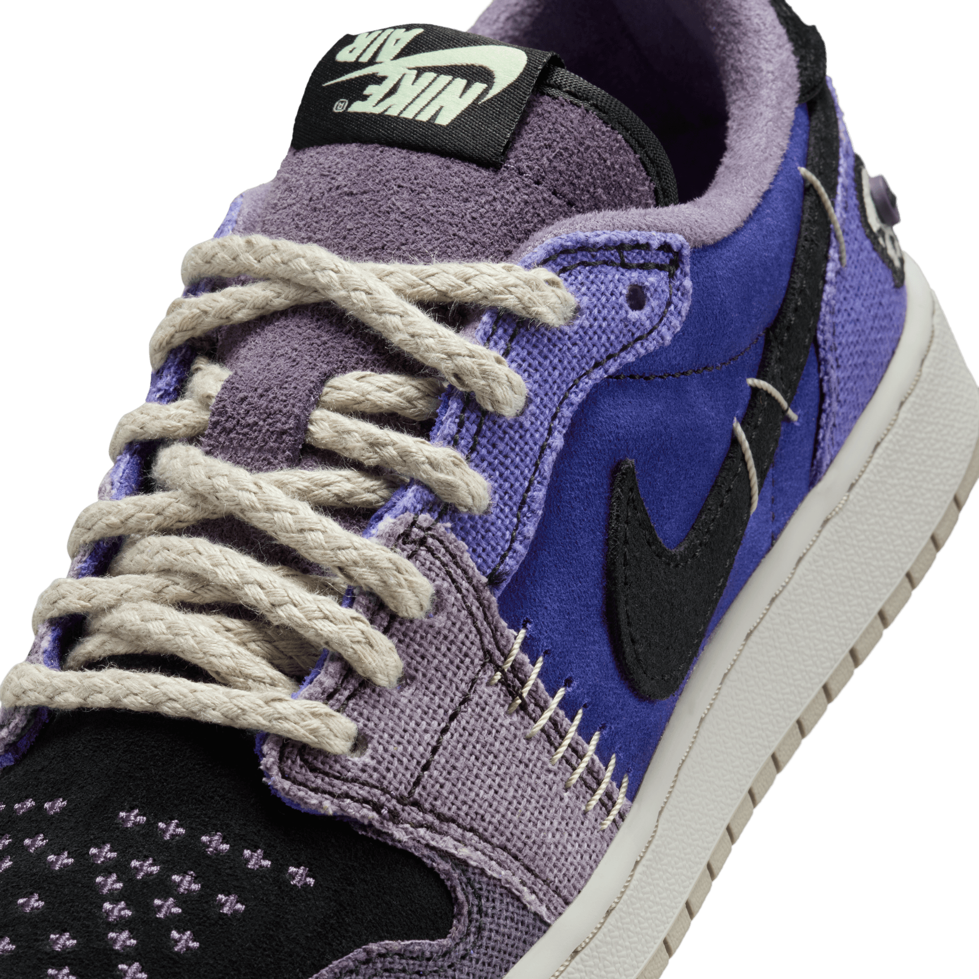 Big Kids' Air Jordan 1 Retro Low OG  Zion Williamson's "Voodoo Alternate"