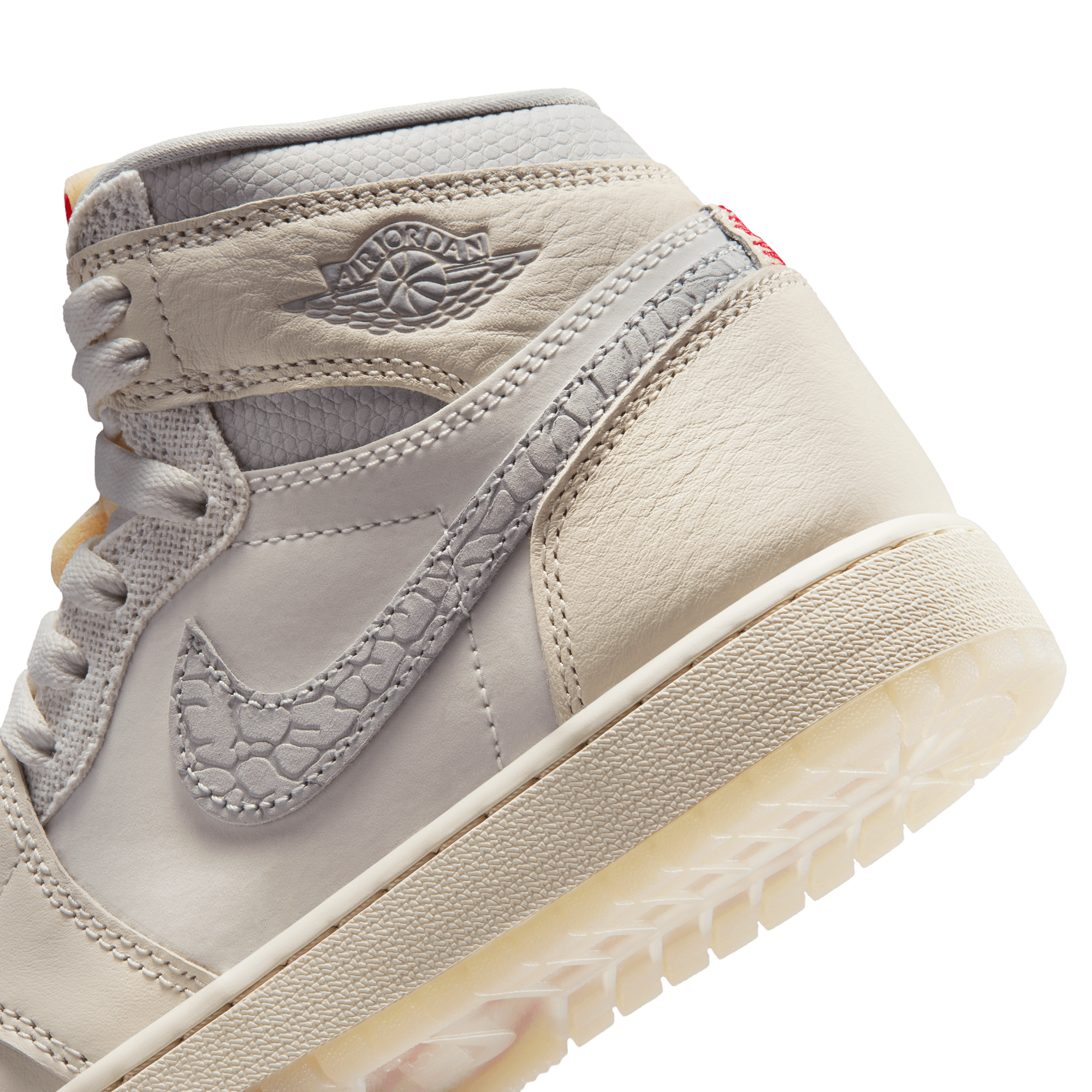 Big Kids' Air Jordan 1 Retro High OG  "Sail University Red"