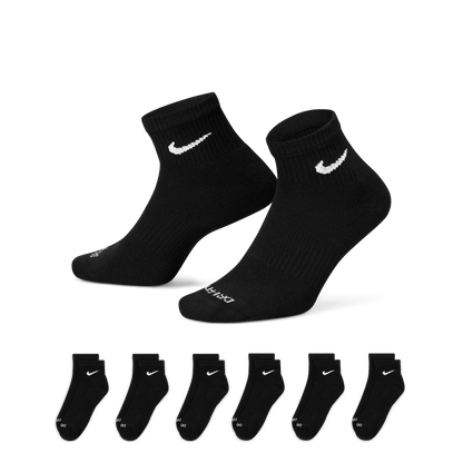 Nike Everyday Plus Cushioned Training Ankle Socks (6 Pairs) "Unisex"
