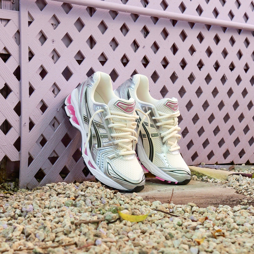Mens Asics Gel-Kayano 14 (Cream/Sweet Pink)
