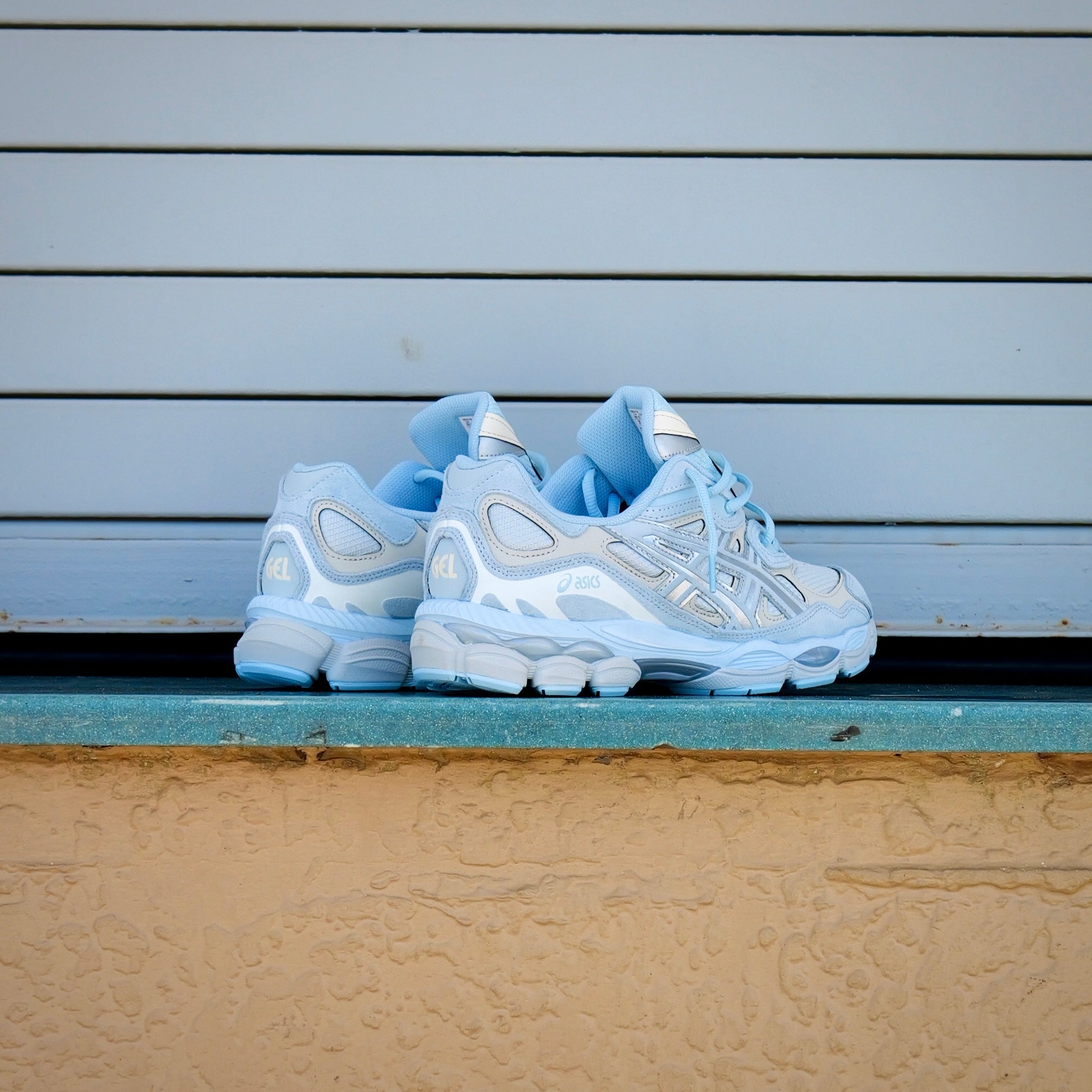 Mens Asics Gel-NYC (Storm Cloud/ Pure Silver)