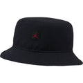 Jordan Jumpman Washed Bucket Hat "Black Red" (Unisex)