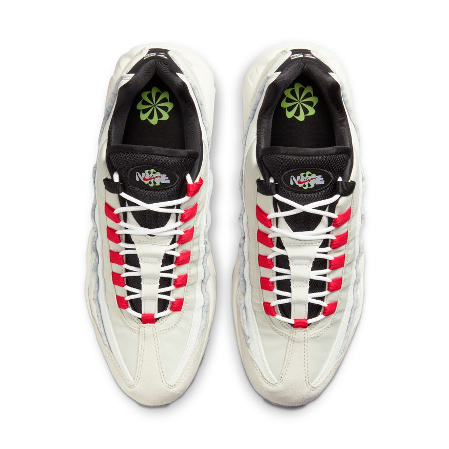 Men's Nike Air Max 95 SE "Light Bone Habanero Red"