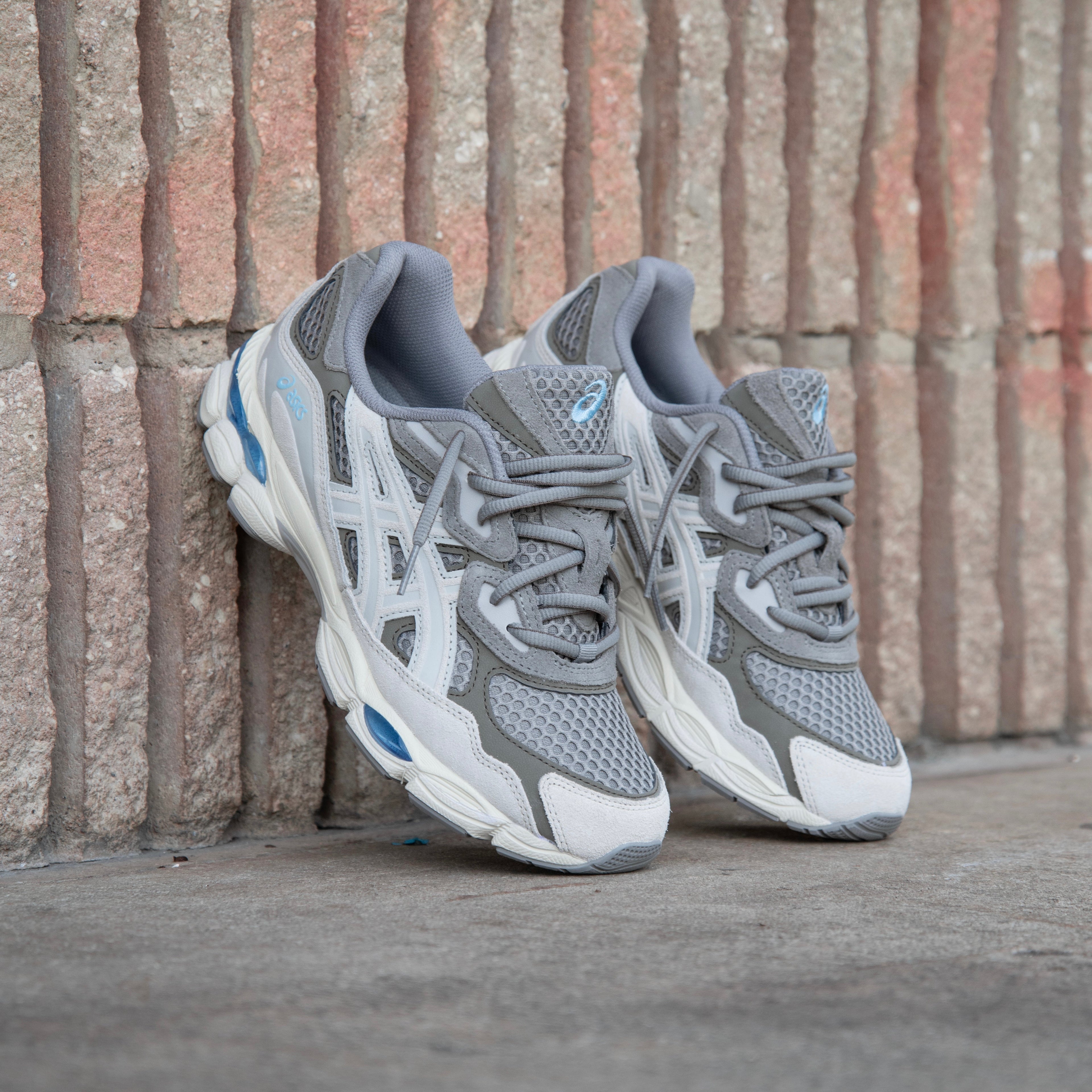 Mens Asics Gel-NYC (Steeple Grey/Cream)