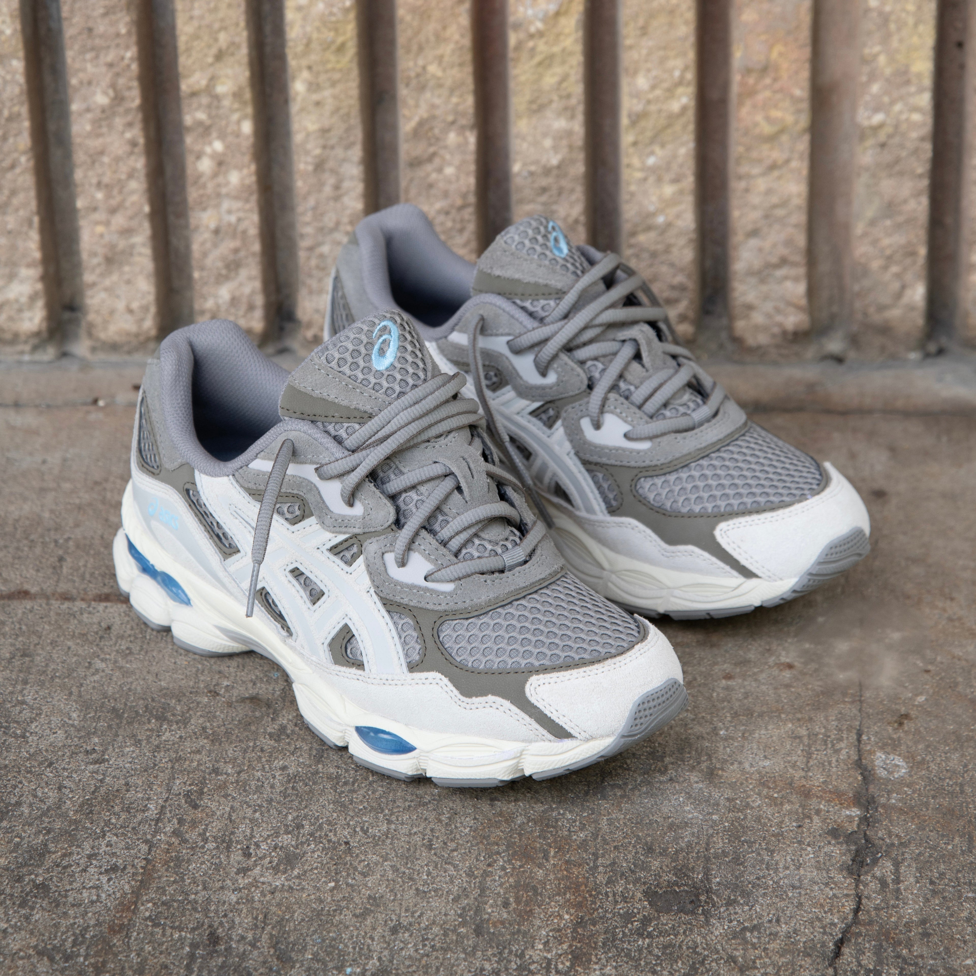 Mens Asics Gel-NYC (Steeple Grey/Cream)