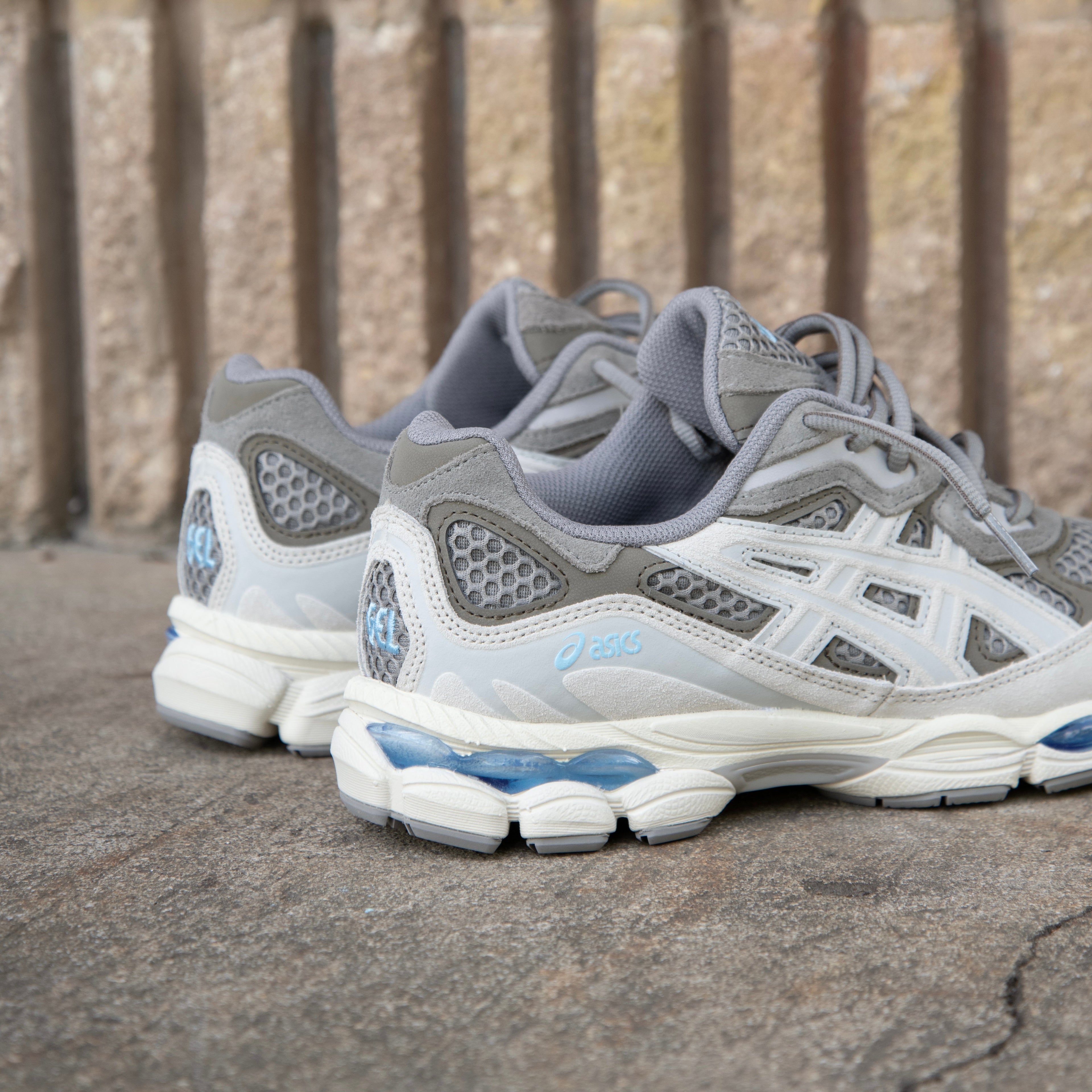 Mens Asics Gel-NYC (Steeple Grey/Cream)