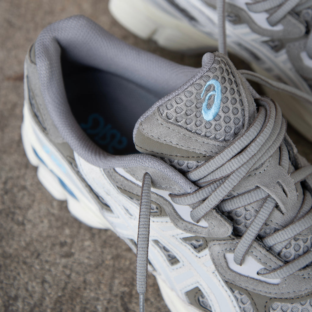 Mens Asics Gel-NYC (Steeple Grey/Cream)