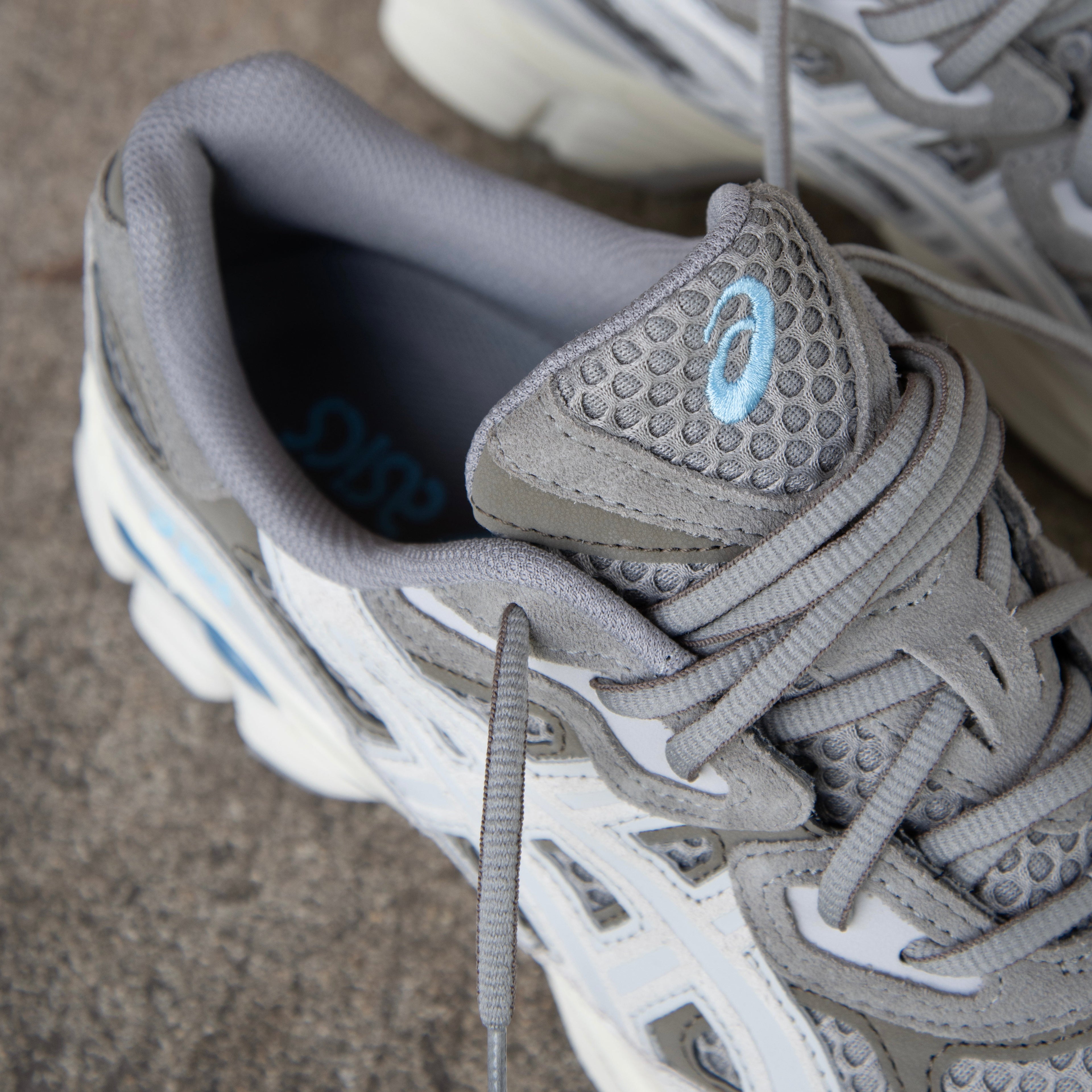 Mens Asics Gel-NYC (Steeple Grey/Cream)