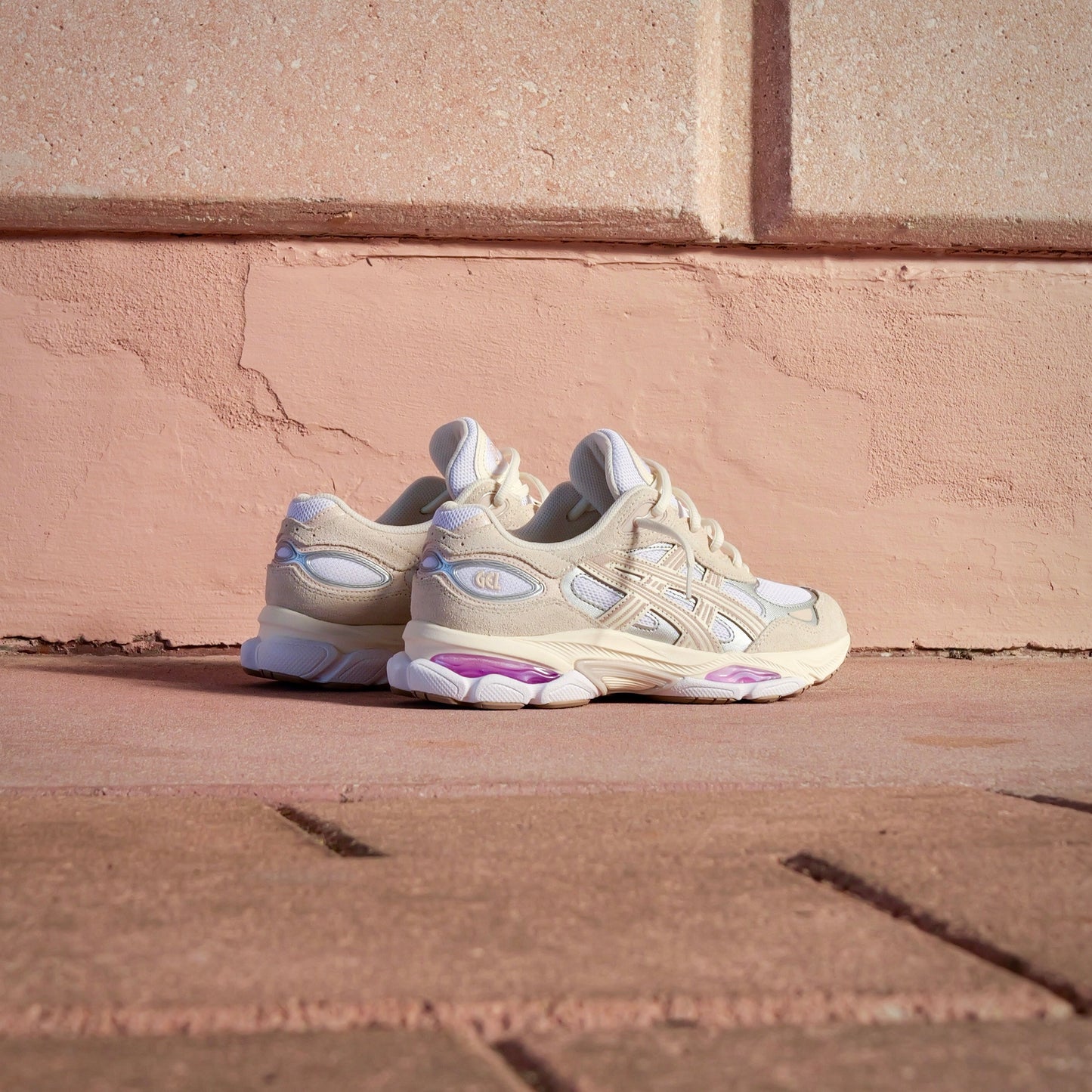 Mens Asics Gel-NYC 2.0 (White/Cream)