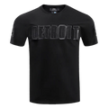 Men's Pro Standard Detroit Lions Triple Black SJ Tee