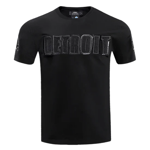 Men's Pro Standard Detroit Lions Triple Black SJ Tee