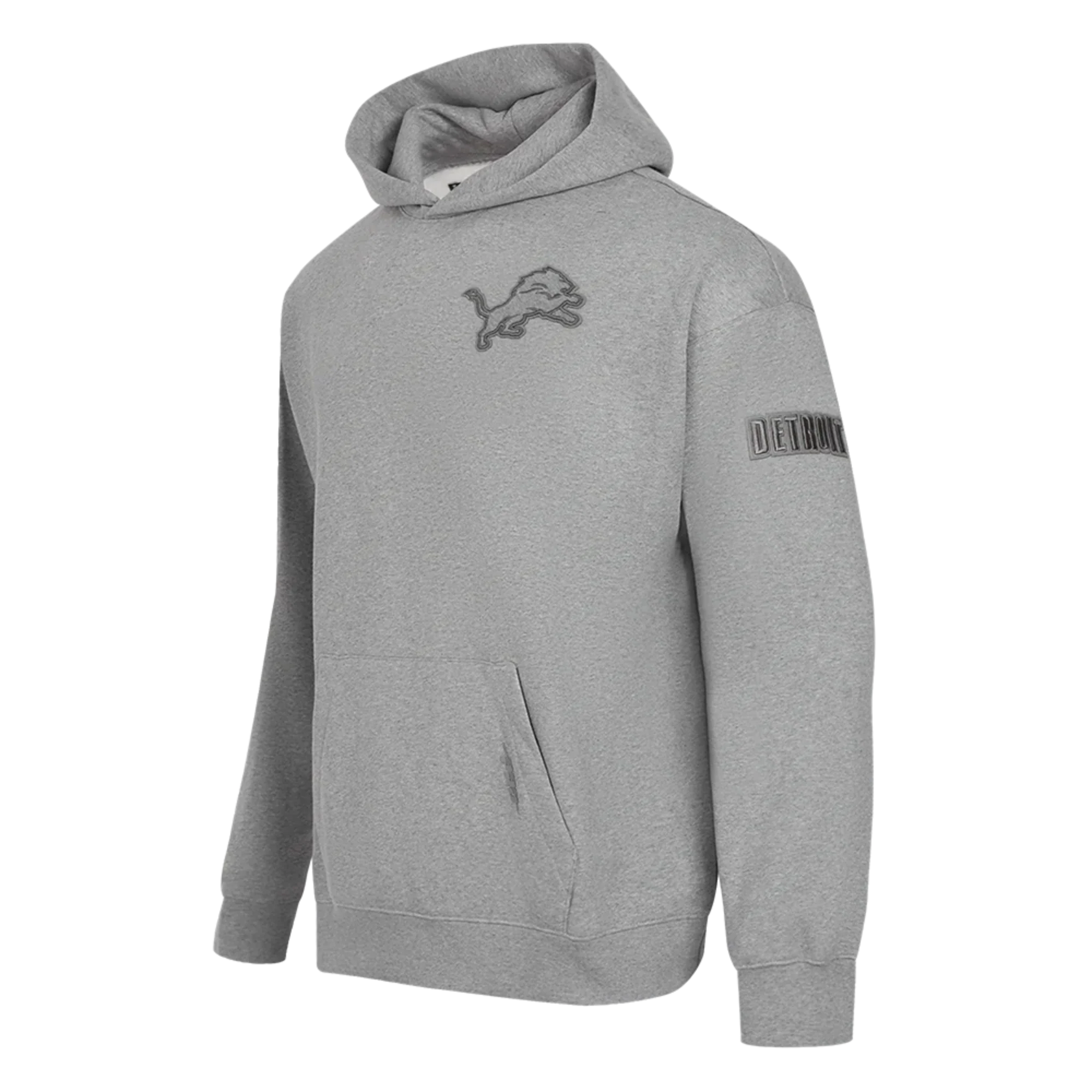 Men's Pro Standard NFL Detroit Lions Neutral Drop Shoulder PO Hoodie