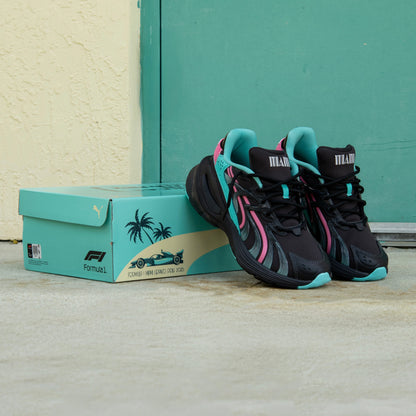 Mens Puma F1 Inverse Miami (Flat Dark Grey/Aquatic)