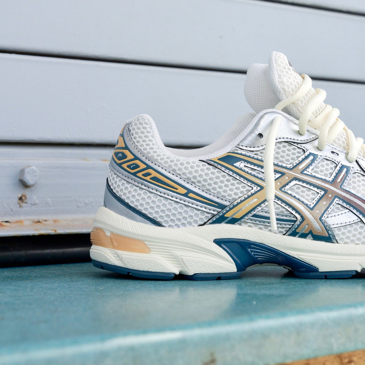 Mens Asics Gel-1130 (Cream/Mahogany)