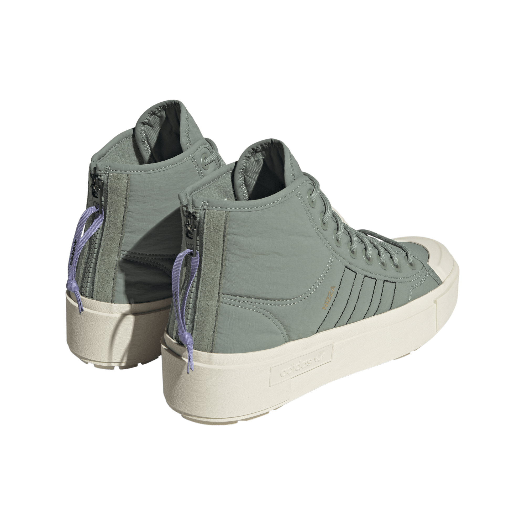 Women's Adidas Nizza Bonega X "Silver Green Light Purple"