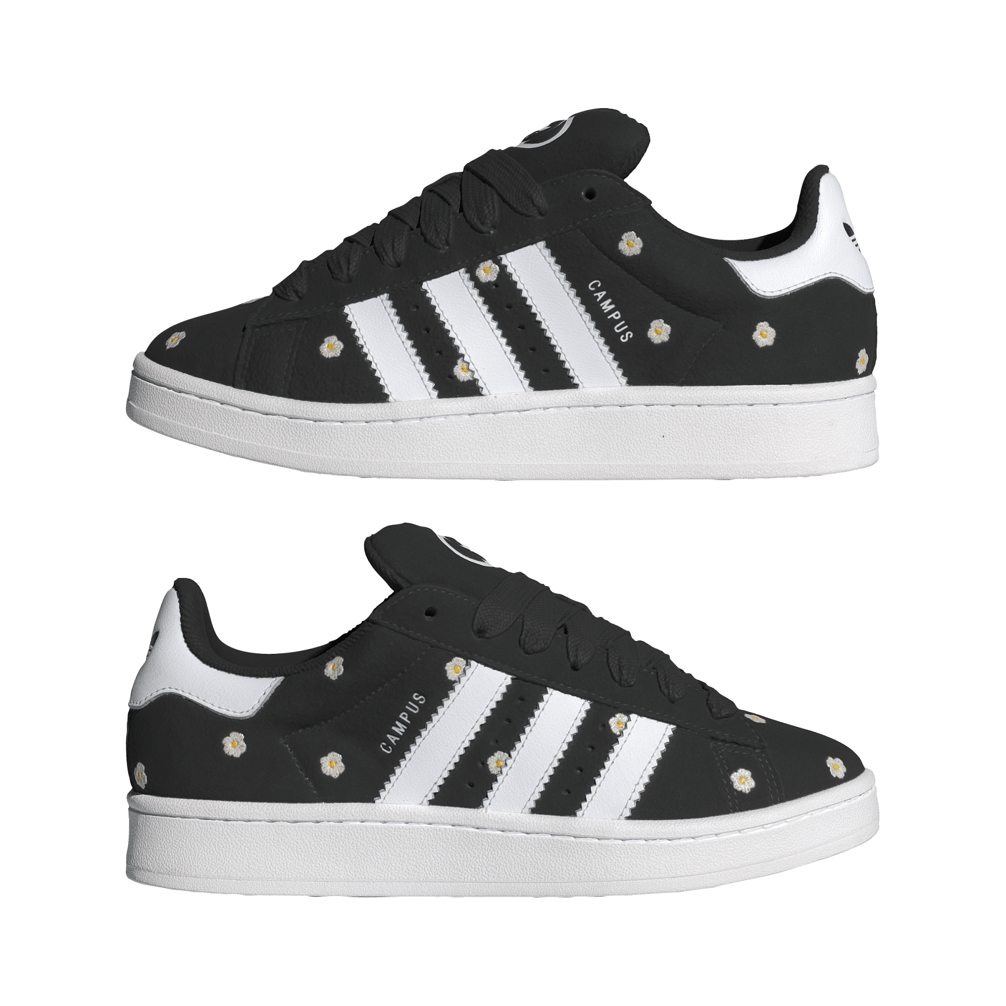Women's Adidas Campus 00s W "Core Black Floral"