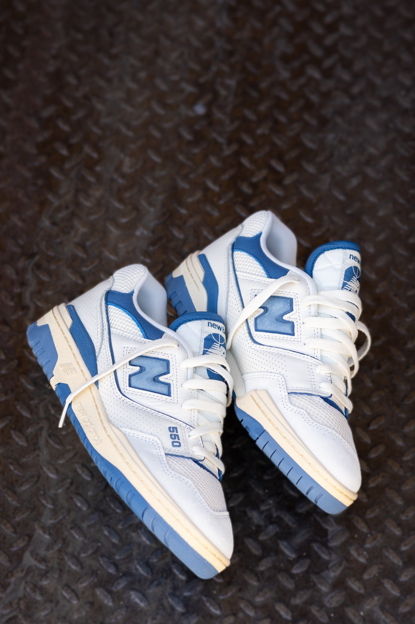 Mens New Balance 550 (White/Blue) - BB550CPD