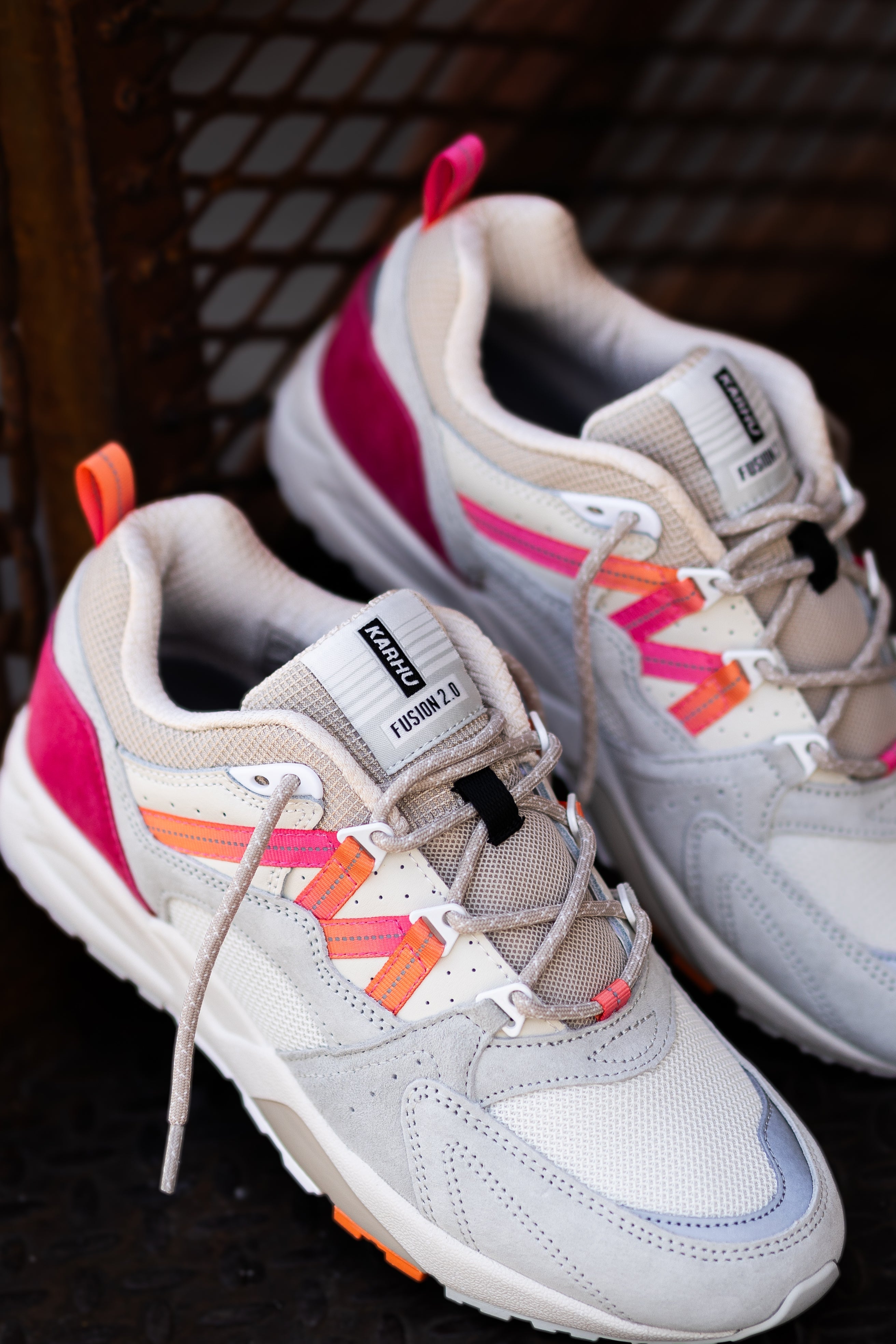 Men's Karhu Fusion 2.0 (Foggy Dew/Hot Pink)