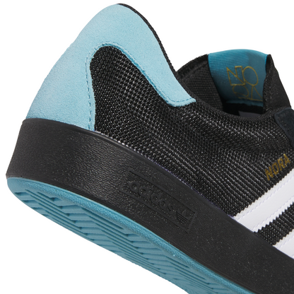 Adidas Nora Core Black White Metallic Gold Shoes