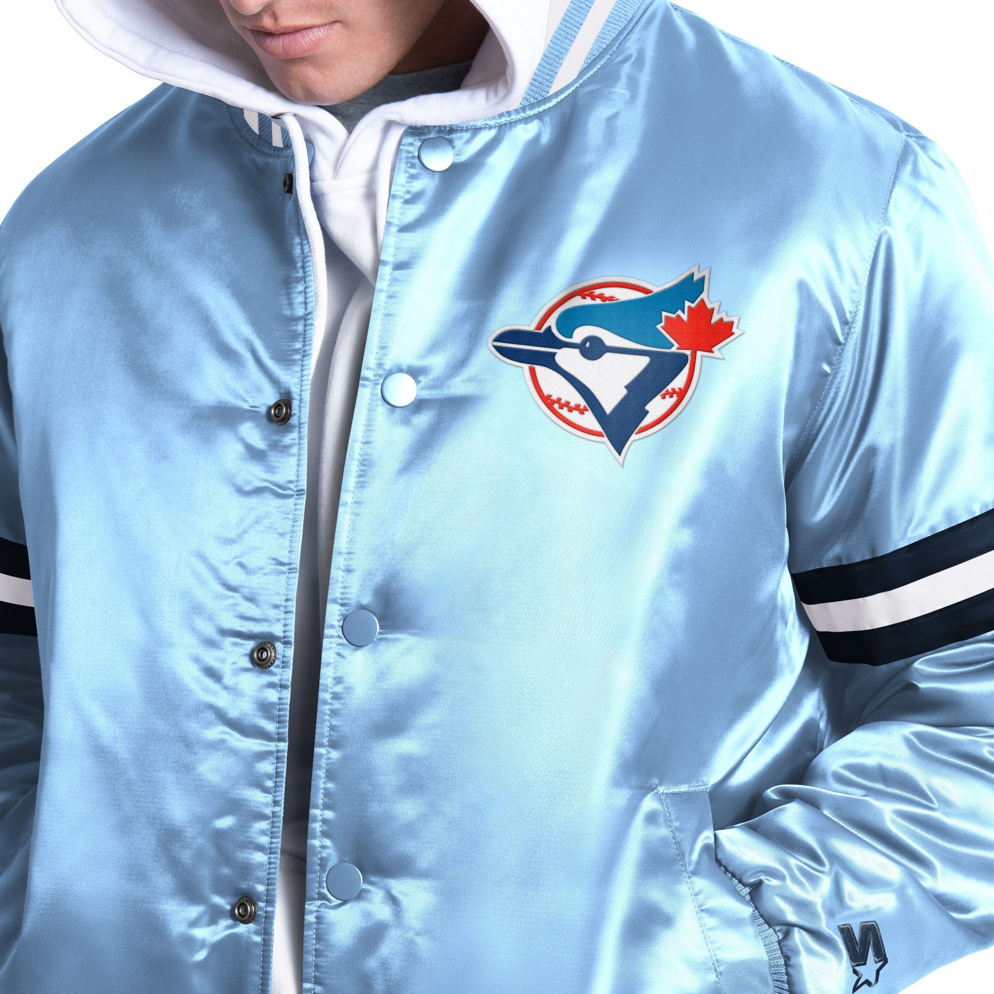 Men's Starter Toronto Blue Jays Satin Jacket