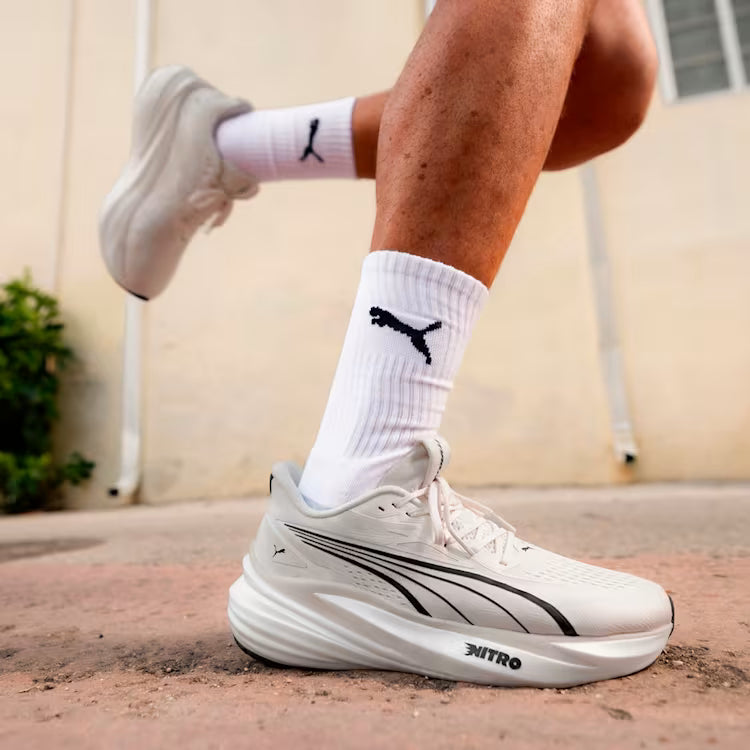 PUMA | MagMax Nitro 2 | Men's | Warm White/Puma Black