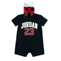 Baby/Toddler Jordan 23 Romper & Bootie Set 0-6M (2Piece Set) "Black"